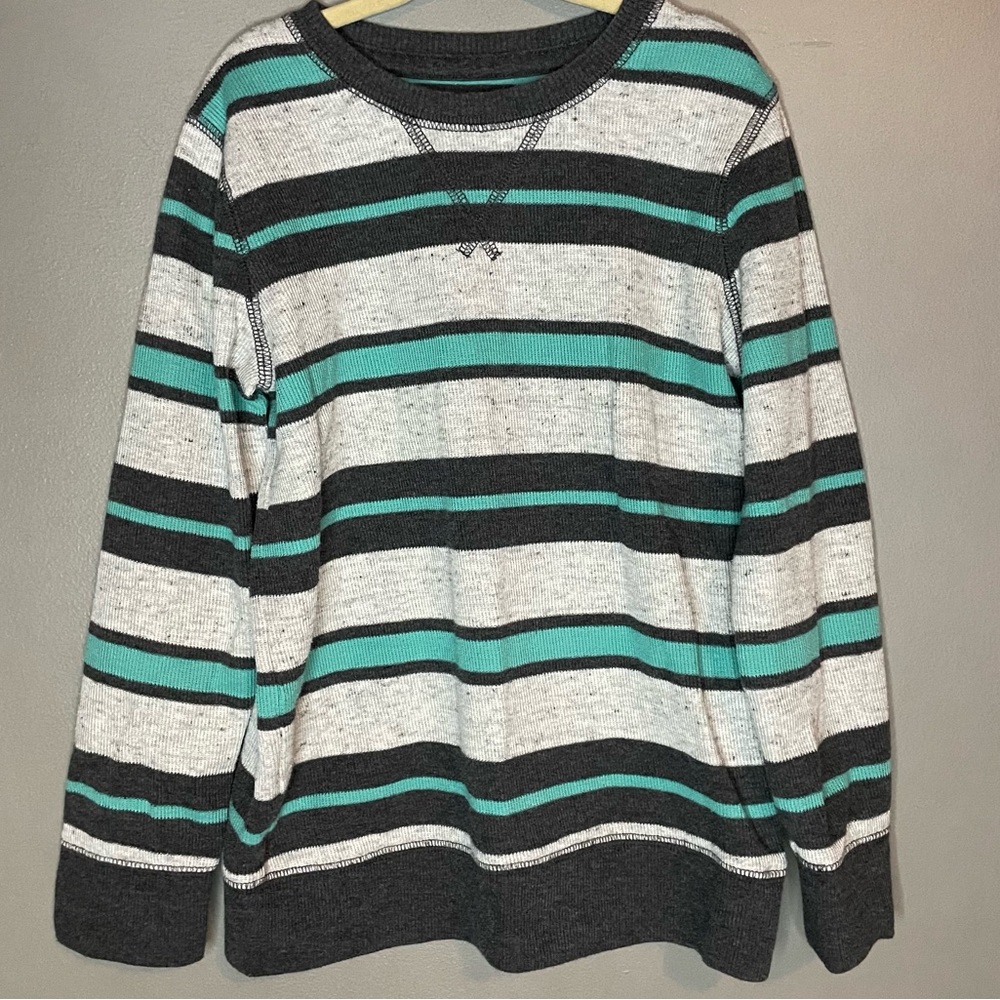 Sonoma Stripe Thermal Long Sleeve Tee